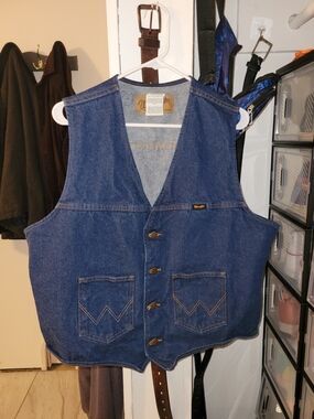 Vintage Wrangler Denim Vest